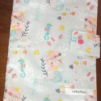 libro per bambini in stoffa da colorare