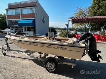 Conero Delfino 450 + Mercury 40 + carrello