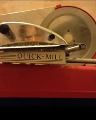 AFFETTATRICE Vintage QUICK MILL perfetta anni 70