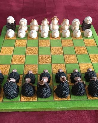 Scacchi Pecore collezione Paolo Chiari