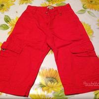 Completo bimbo Burberry rosso