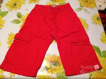 Completo bimbo Burberry rosso