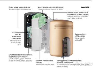 SIRENA DA ESTERNO DOGE LS COLORE BRONZO