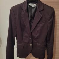 blazer giacca donna marrone Zara s