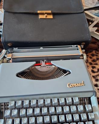 macchina per scrivere consul