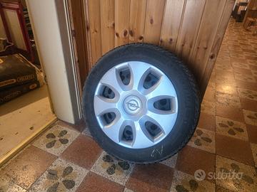 Cerchi in ferro 15" Opel Corsa 4 fori