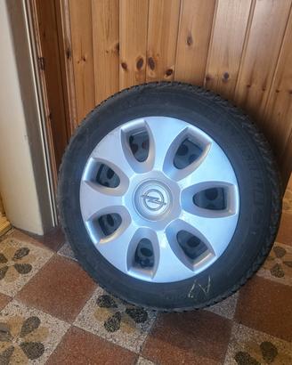 Cerchi in ferro 15" Opel Corsa 4 fori
