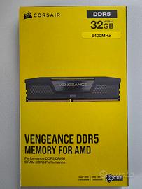 CORSAIR Vengeance DDR5 RAM 32GB (2x16GB) 6400MHz C