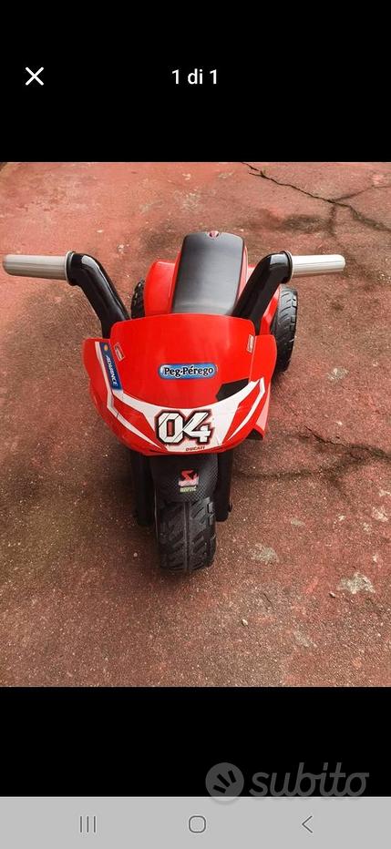 Moto elettrica perego Vendita in Tutto per i bambini