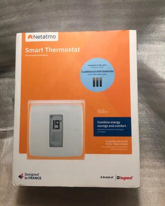 Netatmo  NTH01-AMZ termostato Wi-Fi intelligente.