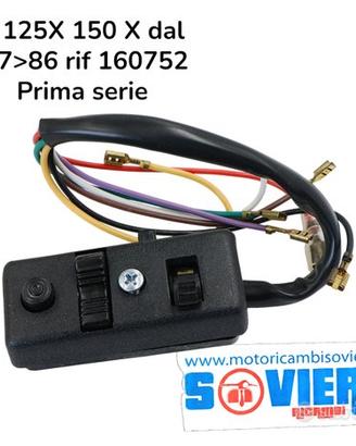 Commutatore Luci Vespa P 125X 150 X dal '77>86 ri