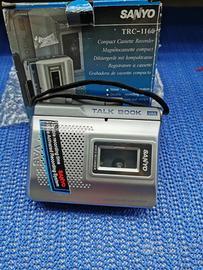 Sanyo trc-1160 voice recorder compact cassette