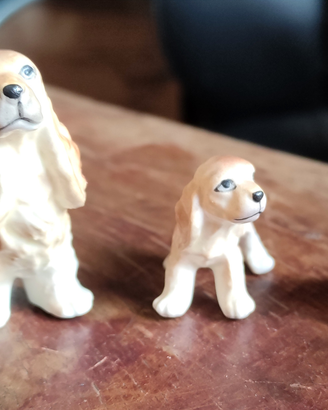 Tre Piccoli CANI PORCELLANA VINTAGE