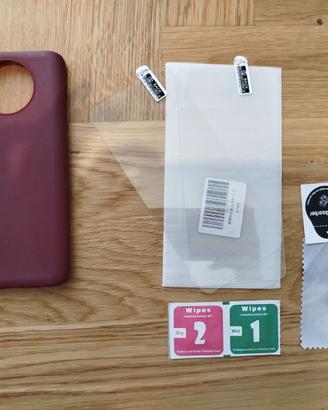 Cover e due vetri schermo per Xiaomi Note 9T