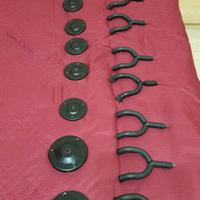 Set Supporti da Parete per Chitarra (7 Pezzi)