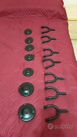Set Supporti da Parete per Chitarra (7 Pezzi)