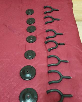 Set Supporti da Parete per Chitarra (7 Pezzi)