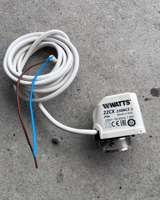 Attuatore elettrico ad azionamento termico WATTS