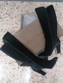 Stivale pelle scamosciata nero 39 Alma end pena