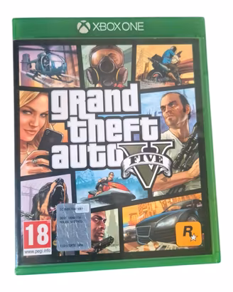 GTA 5 Xbox One originale con custodia originale