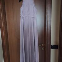 vestito cerimonia rosa antico 
