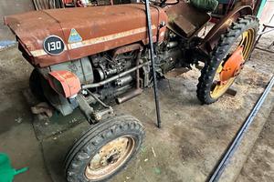 Massey ferguson 130 e rimorchio selvatico