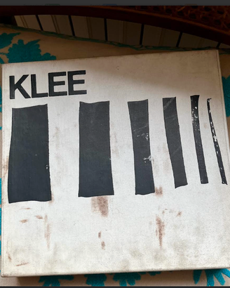 RARO'libroARTEdiPaulKLEE"TEORIAformaEfigurazione"