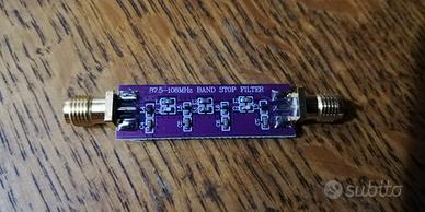 Filtro fm commerciale per sdr