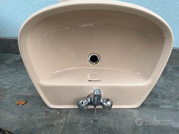 Set sanitari arredamento Bagno vintage, Lavabo, Bi