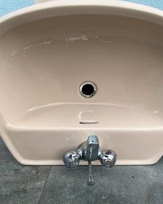 Set sanitari arredamento Bagno vintage, Lavabo, Bi