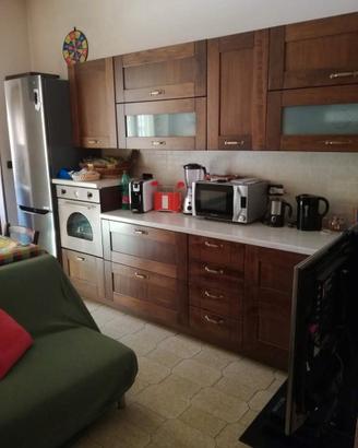 cucina componibile arte povera 