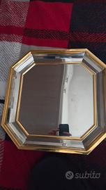 Vassoio Ottagonale Vintage GÖTTINGHEN – Acciaio 18