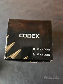 tre mulinelli codek gx 5000 nuovi completi di 