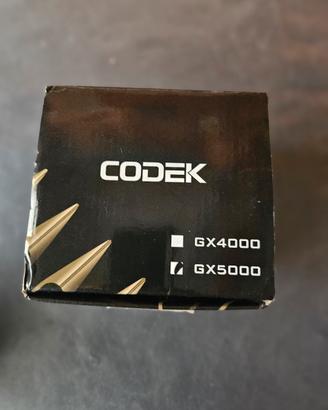 tre mulinelli codek gx 5000 nuovi completi di 