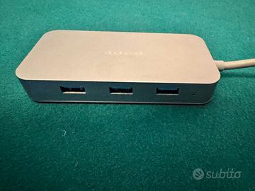 Hub USB-C dodocool 6 in 1 HDMI Ethernet USB 3.0