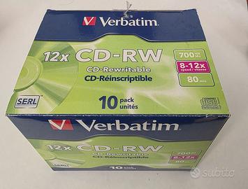 Confezione 10  CD-RW