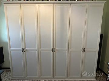Armadio 6 Ante con comodini