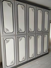 Camera matrimoniale completa riverniciata 