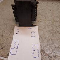 Trasformatore per amplificatore audio.