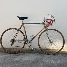 Bici corsa epoca Pogliaghi campagnolo super record