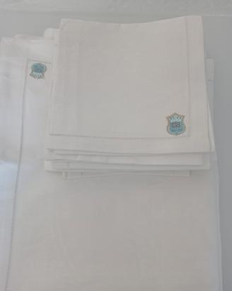 tovaglia da 12 in puro lino 