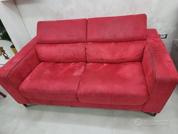 Divano 2 posti con sedute estraibili SOLO a mano