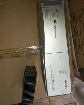Caricatore cd con stereo Sony