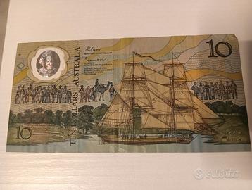 Banconota 10 Dollari Australia 1988