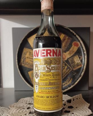 RARO AMARO AVERNA SICILIANO ANNI 70 - 0,73 CL.