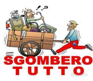 Sgombero, trasloco, servizio discarica