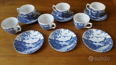 Servizio da thè in fine porcellana inglese