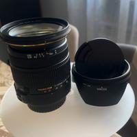 Obiettivo Sigma 17-50mm f2.8 Canon