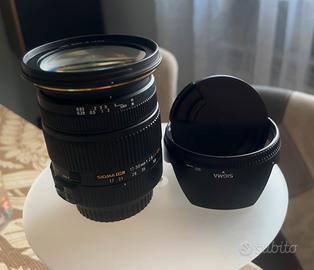 Obiettivo Sigma 17-50mm f2.8 Canon