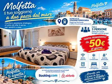 Appartamento vicino stazione FS a Molfetta